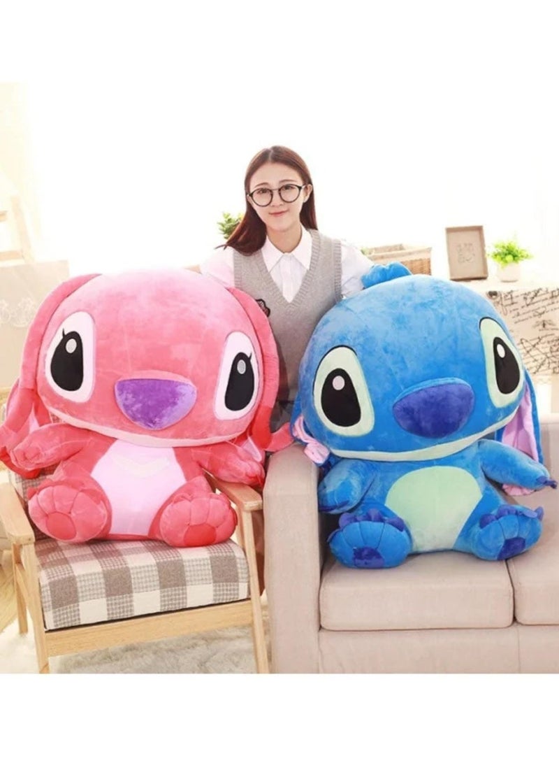 لعبة مرح  دمية من القطيفة على شكل غرزة يمكن أن تمتلئ بدمى إل جي لعبة عضلية عضلية نسيجية طولية كرتونية جديدة للأطفال هدية للأطفال - اللون: وردي - الارتفاع: 65 - Image 3